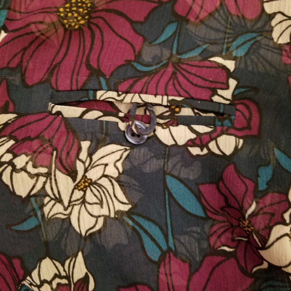 Sinclaire Button Down Blouse - Medium - image 6